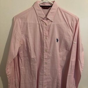 U.S. POLI ASSN. Pink Button Down Shirt